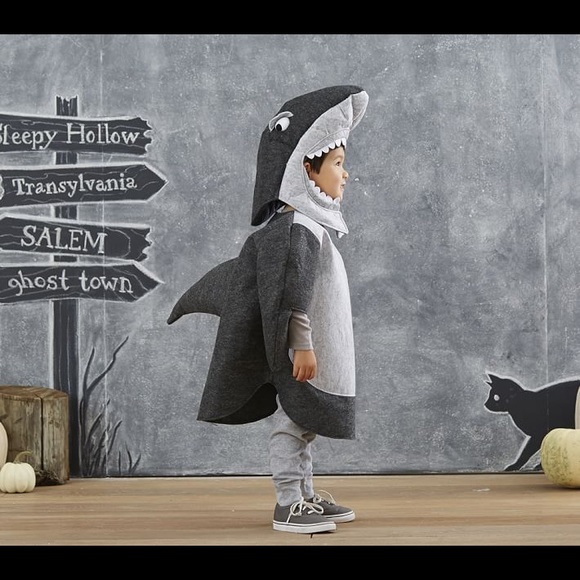 Pottery Barn Kids Costumes Shark Costume Poshmark